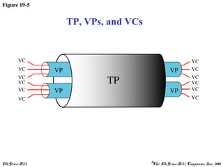 McGraw-Hill ©The McGraw-Hill Companies, Inc., 2001
Figure 19-5
TP, VPs, and VCs
 