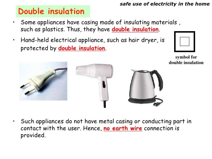 Insulated перевод. Double Insulation electricity. Servicing of Double-Insulated Applicances.