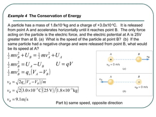 Ch19 Electric Potential Energy And Electric Potential