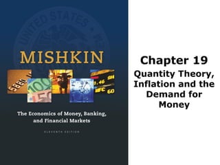 Chapter 19
Quantity Theory,
Inflation and the
Demand for
Money
 