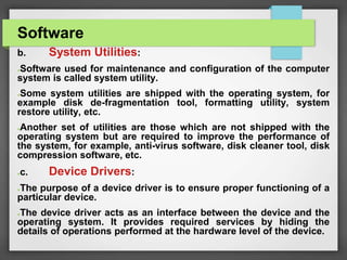 baisc of Computer System part 1 doe clas | PPTX | Operating Systems ...