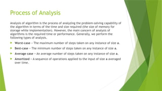 Comprehensive Guide to Design and Analysis of Algorithms for Efficient ...