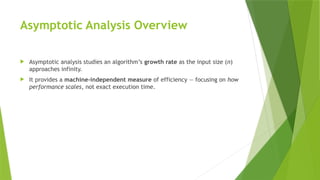 Comprehensive Guide to Design and Analysis of Algorithms for Efficient ...