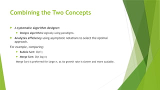 Comprehensive Guide to Design and Analysis of Algorithms for Efficient ...