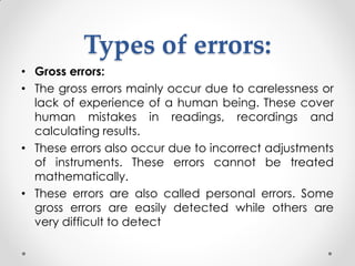 Measurement Errors and Standards | PPT