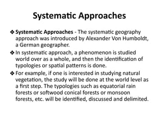 Comprehensive Overview of Geography as a Discipline for Class XI ...