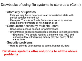 ch1_Intro.ppt. Tổng quan về chapter 1 của môn database | PPT