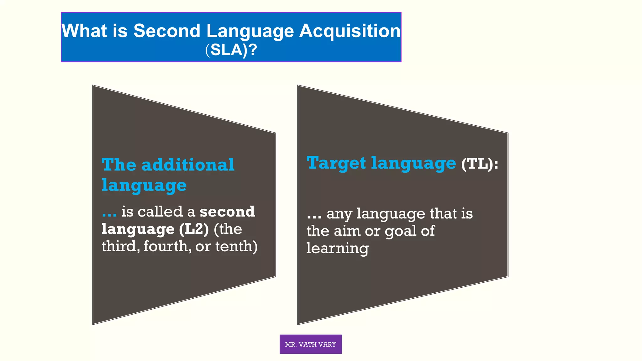 Key Topics In Second Language Acquisition Pdf www.slideshare.net