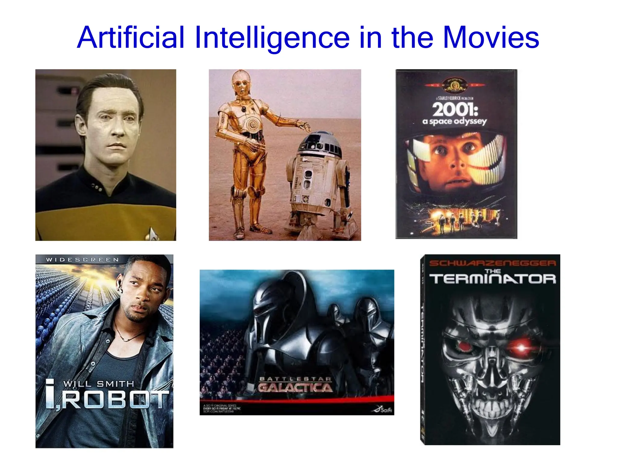 Artificial Intelligence in the Movies
 