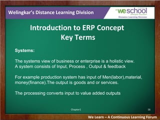 Introduction to ERP | PPT
