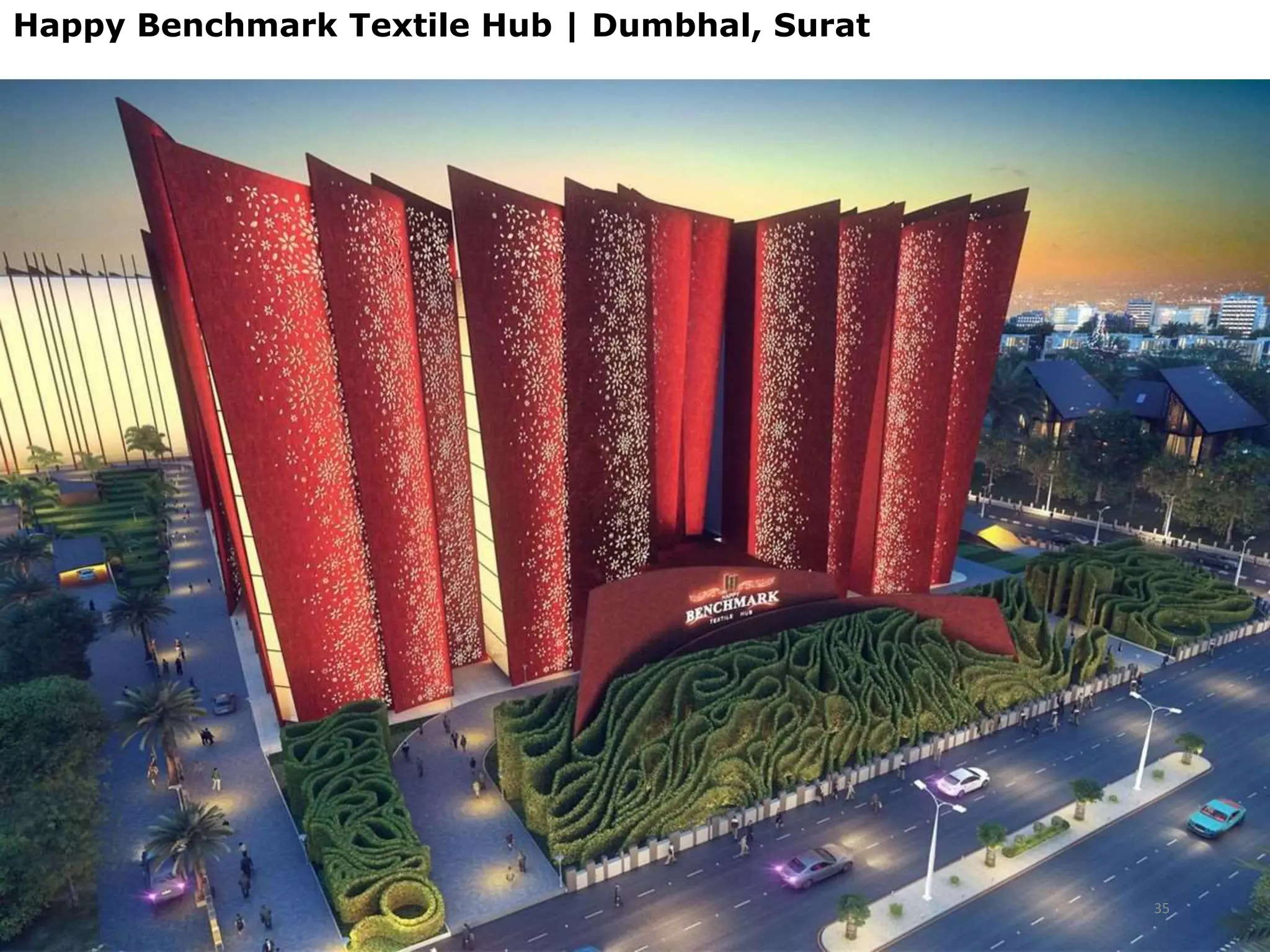 Happy Benchmark Textile Hub | Dumbhal, Surat
35
 