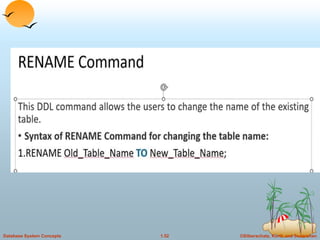 ©Silberschatz, Korth and Sudarshan
1.52
Database System Concepts
 