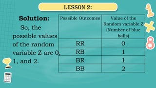 Random Number Variable Block Statistics CH1L2 - Possible Values of Random Variable (2).pptx