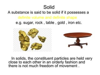 Pure Solid Comprehensive Overview of Matter: Physical, Chemical Changes, and ...