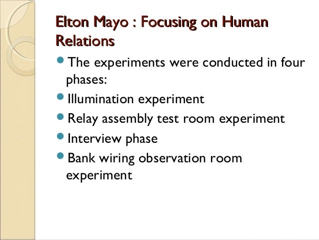 limitations of the hawthorne experiment Behavioral perspectives the hawthorne studies used the scientific method and are considered to be a part of the behavioral-science in the experiment room. limitations of the hawthorne experiment Behavioral perspectives the hawthorne studies used the scientific method and are considered to be a part of the behavioral-science in the experiment room.