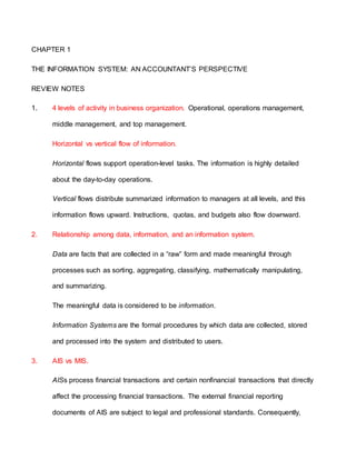 Ch 1 notes the is an accountants perspective | DOCX