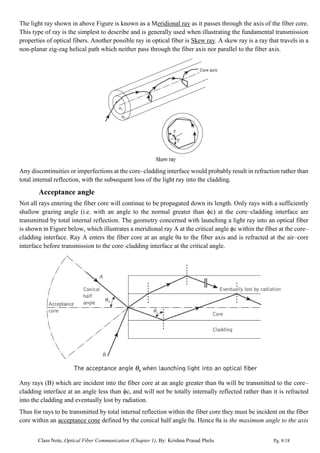Ch 1 optical fiber introduction | PDF