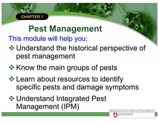Pest Management and Control PowerPoint presentation | PDF