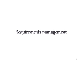 Requirements management planning & Requirements change management | PPTX