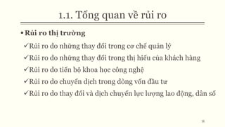 Chương 1 Tổng quan về Quản trị rủi ro trong kinh doanh quốc tế | PDF