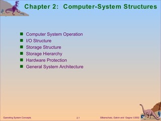 Chapter 2:  Computer-System Structures ,[object Object],[object Object],[object Object],[object Object],[object Object],[object Object]