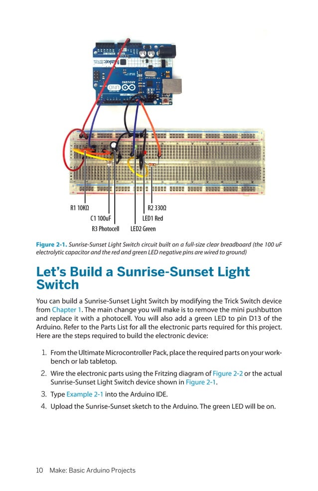 Arduino - Ch 2: Sunrise-Sunset Light Switch | PDF | Computer ...