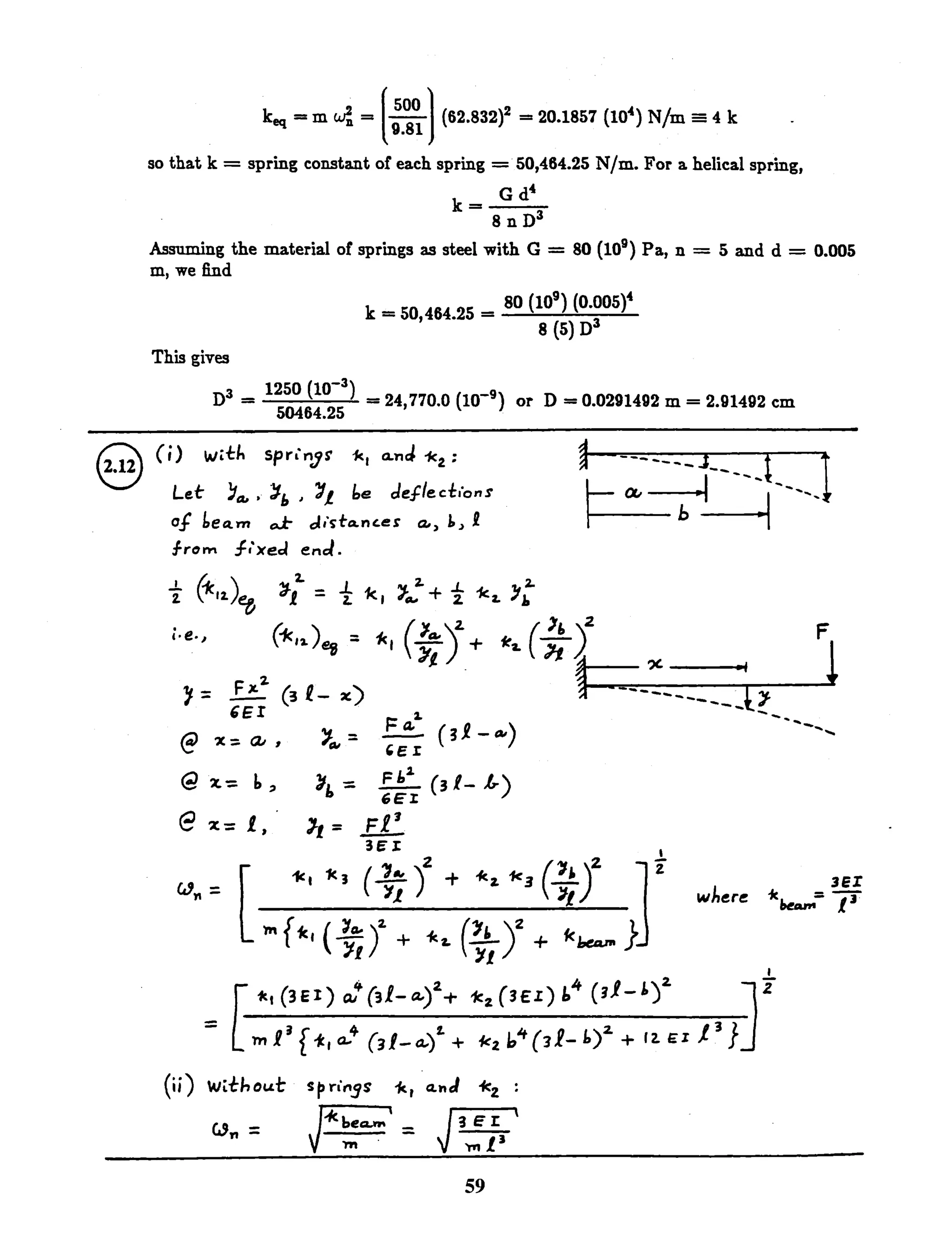Mechanical Vibrations by SS Rao 4th Edition Solution manual chapter 02 ...