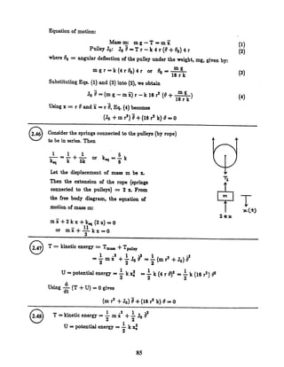 Mechanical Vibrations by SS Rao 4th Edition Solution manual chapter 02