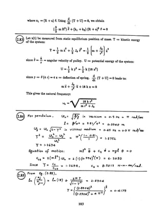 Mechanical Vibrations by SS Rao 4th Edition Solution manual chapter 02