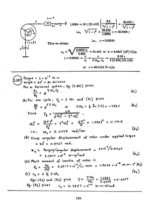 Mechanical Vibrations by SS Rao 4th Edition Solution manual chapter 02