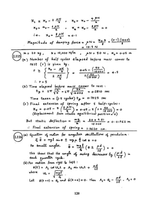 Mechanical Vibrations by SS Rao 4th Edition Solution manual chapter 02