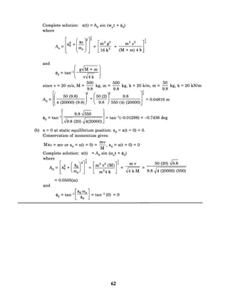 Mechanical Vibrations by SS Rao 4th Edition Solution manual chapter 02