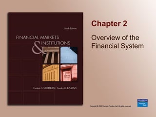 Chapter 2
Overview of the
Financial System
 