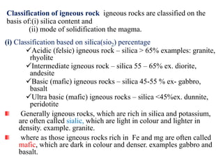 Ch 2.pdf this is geology power point to know formation of rocks to ...