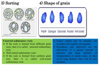 Sub Rounded Rocks Location Ch 2.pdf this is geology power point to know formation of rocks to ...
