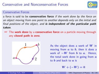 Comprehensive Guide to Work, Energy, and Momentum in General Physics ...