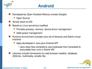 chapter 2 slide power point operating system structure | PPT