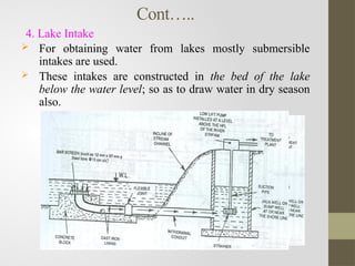 Lake Intake Alignment Chapter 2 source of water for water supply.pptx