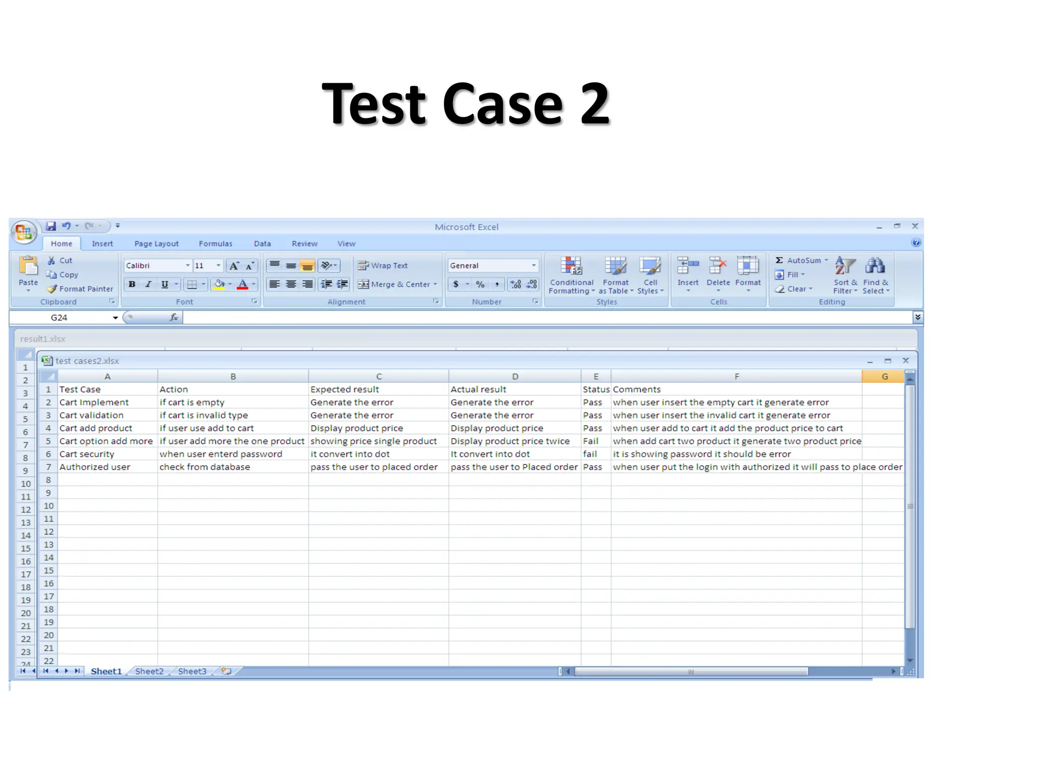 Test Case 2
 
