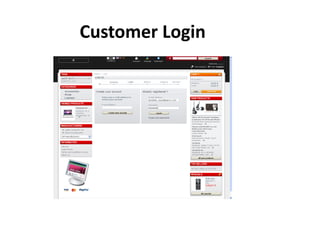 Customer Login
 