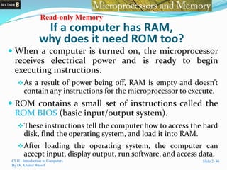 Ch 2 computer hardware(a,b,c,d,e) | PPTX