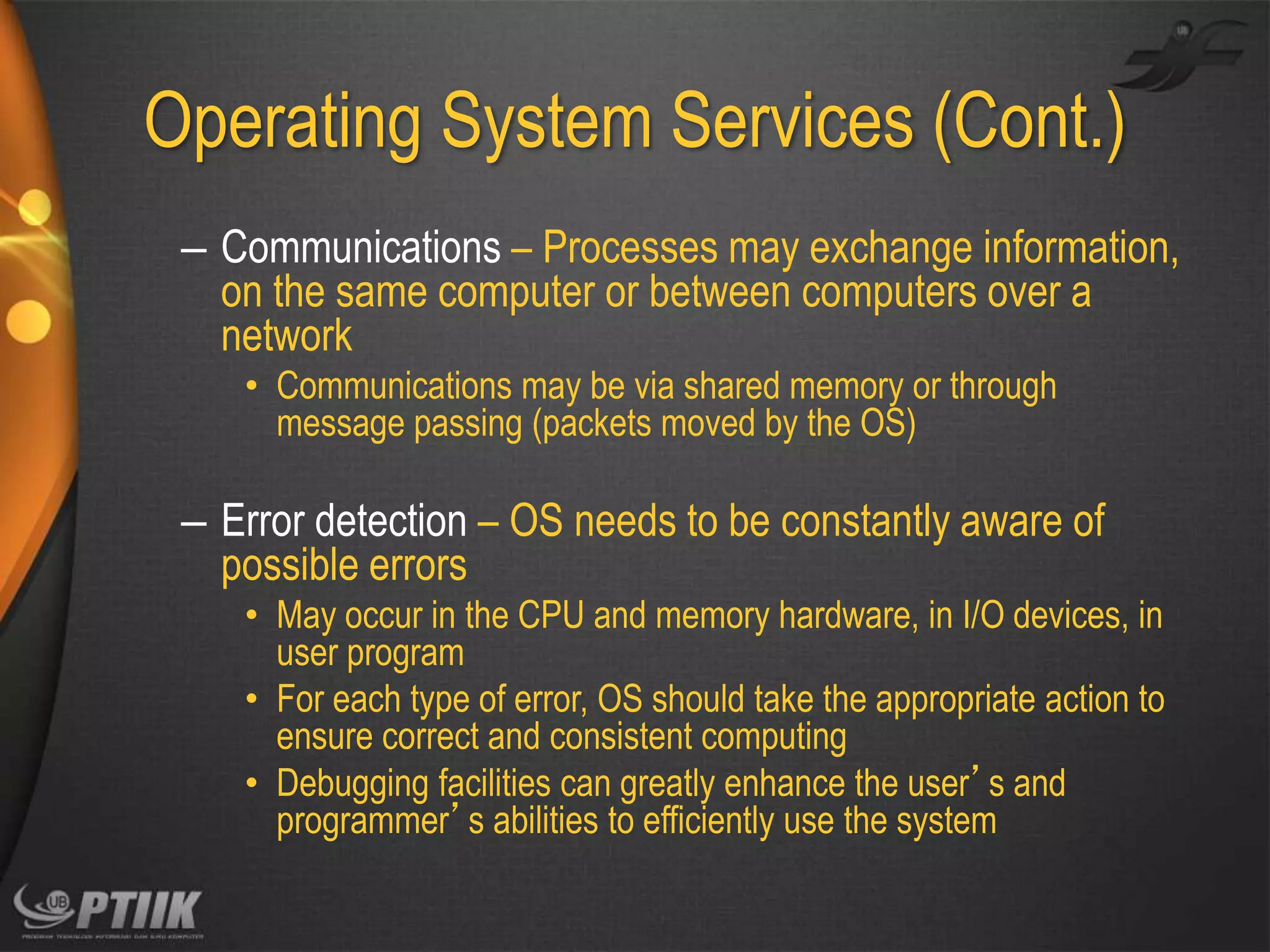 Ch2 operating-system structures | PDF