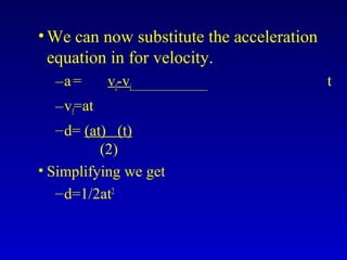 Ch2 part 1-motion | PPT