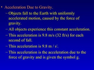 Ch2 part 1-motion | PPT