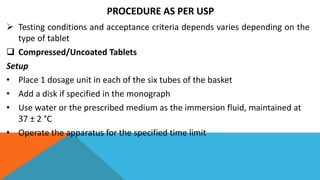 Dose Form Disc Quality control of solid dosage forms pharm d | PDF