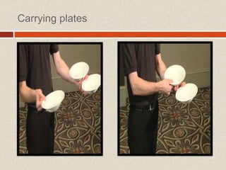 Carrying plates
 