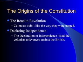 Ch 2 the constitution | PPT
