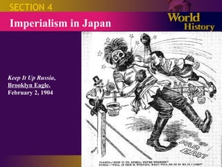 SECTION 4 Imperialism in Japan Keep It Up Russia ,  Brooklyn Eagle , February 2, 1904 