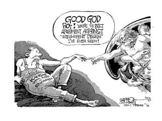 Religion vs. Science The Scopes Trial :  Is it okay to make a law forbidding schools to teach evolution? John Scopes, biology teacher, arrested for teaching evolution Scopes found guilty, law stayed on the books 