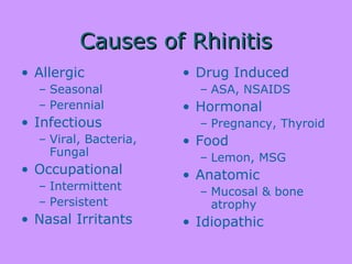 allergy, cough and cold treatments | PPT